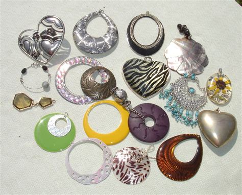 Destash Charms Jewelry Making Supplies 18 pcs