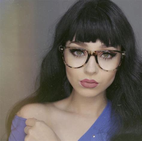 Top 30 HairStyles with Bangs and Glasses, the perfect combination ...