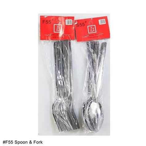 ♟ 2 DOZENS/24PCS SPOON AND FORK SET #55 MAKAPAL (KUTSARA AT TINIDOR/SPORK/ SPOON SET/ FORK SET ...