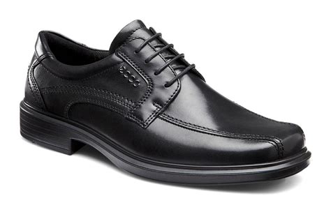 Ecco Men's Helsinki Bike Toe Lace Dress Shoe Black