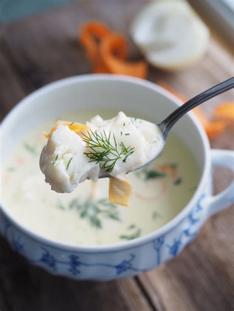 Creamy Norwegian Cod Soup (Torskesuppe) - North Wild KitchenNorth Wild Kitchen