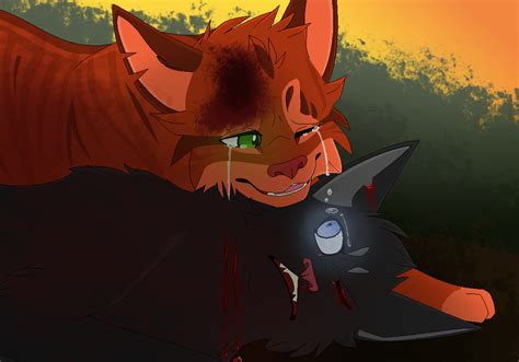 I'm so sorry (Scourge and Firestar) by CoalPatchOfDuskClan Warrior Cats Series, Warrior Cats Art ...