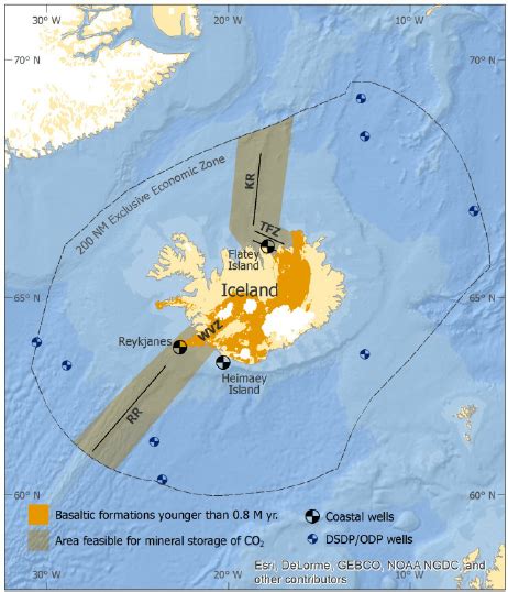 General outlines of the plate boundary in Iceland. Reykjanes Ridge (RR)... | Download Scientific ...