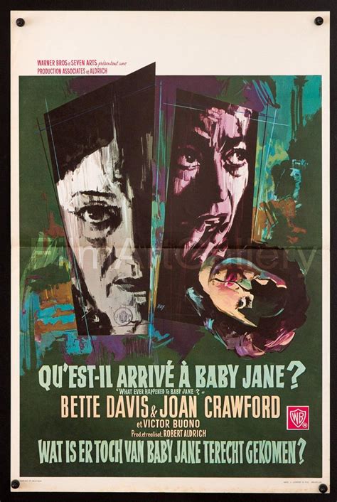 Whatever Happened to Baby Jane? Movie Poster 1963 | Baby jane, Movie ...