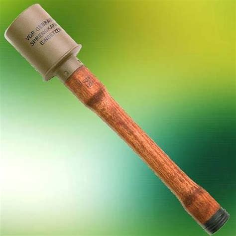 German WWII Potato Masher Inert Stick Grenade