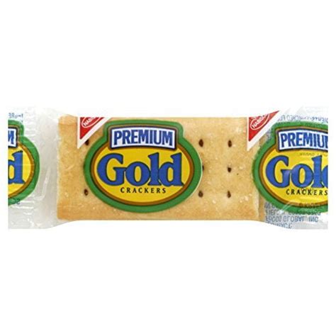 Nabisco Premium Gold Saltines Crackers, 0.22 Ounce (Pack of 400 ...