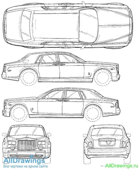 Rolls-Royce Phantom (2003) Chocolate Box Cake, Cake Templates, Rolls Royce Phantom, Car Drawings ...