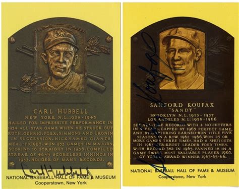 Lot Detail - Great Hall Of Fame Pitchers