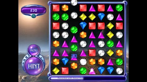 Bejeweled 2//Classic Gameplay - YouTube