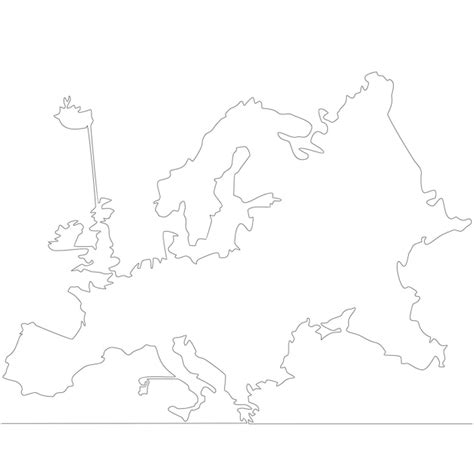 Update 140+ sketch map of europe - in.eteachers