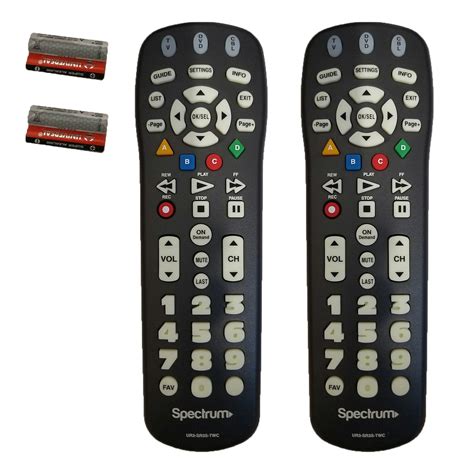 Is There Any User Manual For Spectrum Tv Remote - discountyellow