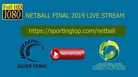 NETBALL WORLD CUP FINAL – Medium