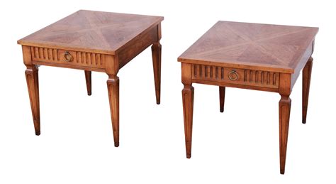 Baker Furniture Milling Road French Regency End Tables, Pair on Chairish.com | Furniture, Baker ...