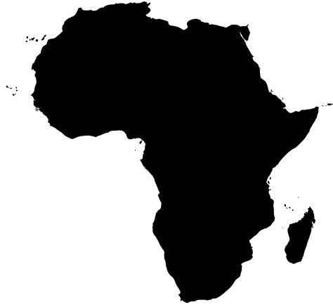SVG > continent map africa - Free SVG Image & Icon. | SVG Silh