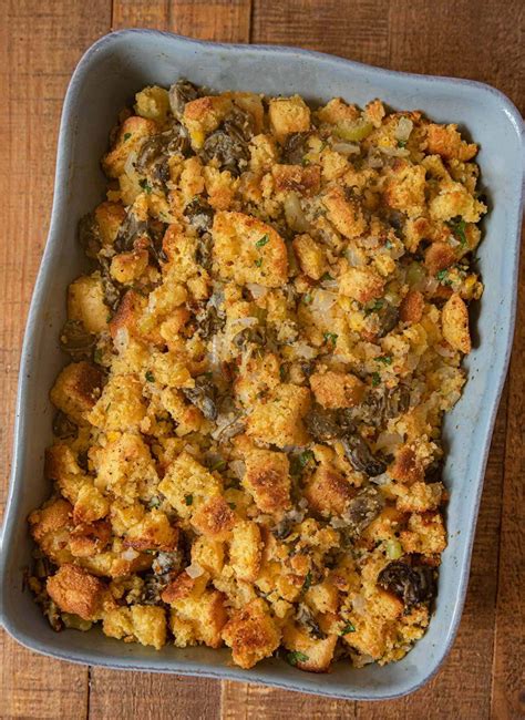 Oyster Cornbread Dressing | FaveSouthernRecipes.com