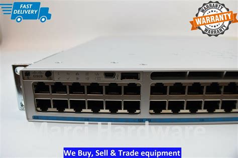 Cisco C9300-48UXM-A Switch 48-port 9300 Series 12x 36M UPOE - Marci ...