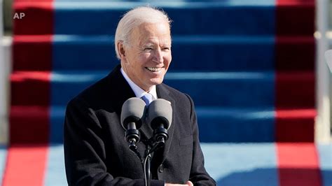 President Joe Biden delivers inaugural speech at US Capitol