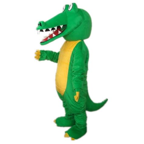 Big Mouth Crocodile Alligator Adult Mascot Costume