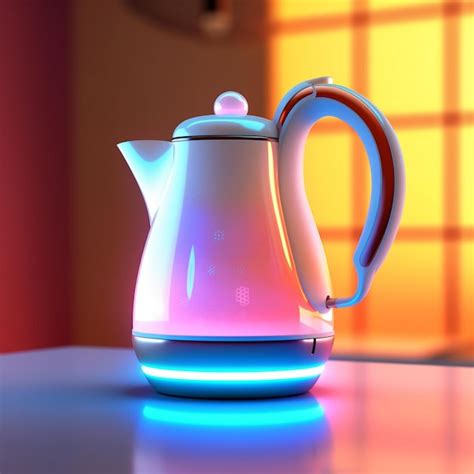 Premium AI Image | futuristic kettle
