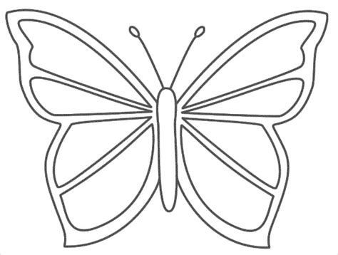 28+ Butterfly Templates - Printable Crafts & Colouring Pages | Free & Premium Templates