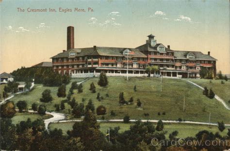 The Crestmont Inn Eagles Mere, PA Postcard