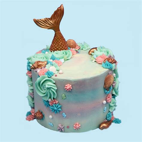 Mermaid cake | Pirate birthday cake, Mermaid birthday cakes, Mermaid cakes