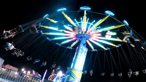 Rides at the 2018 Volusia County Fair - DeLand, Florida - YouTube