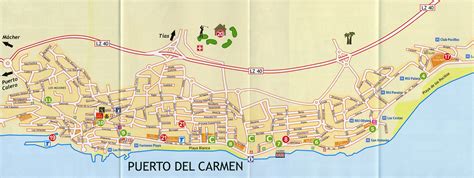 Gran cantidad de Abrasivo Nos vemos puerto del carmen lanzarote mapa ...