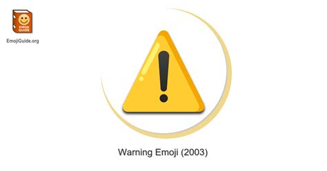 ⚠️ Warning Emoji – Meaning and Pictures – 📕 EmojiGuide