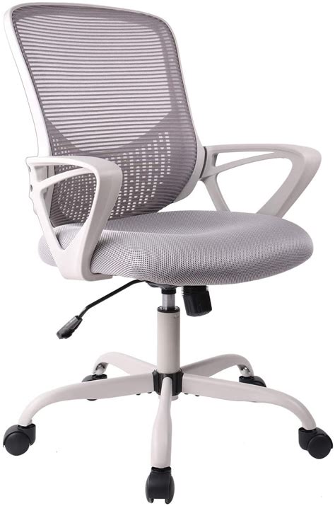 Best-Office-Chairs-7-White-Ergonomic-Desk-Chair - Walyou