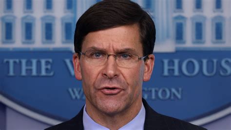Mark Esper Is Already Planning His Resignation Letter. Here's Why