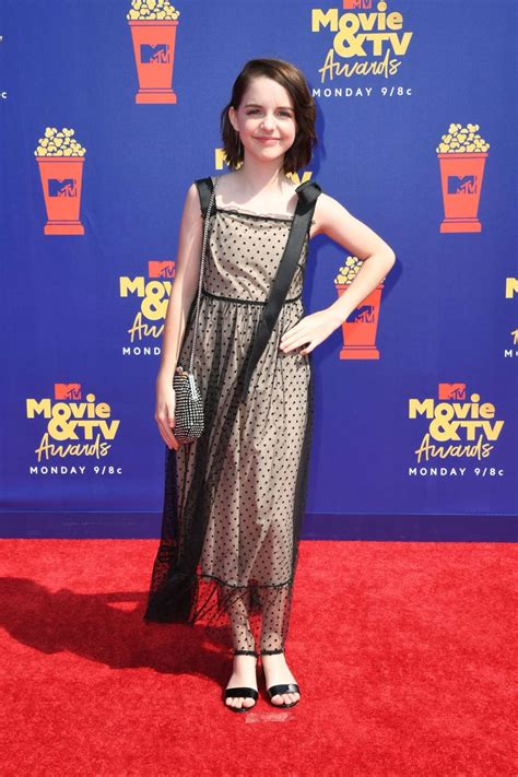 Mckenna Grace: 2019 MTV Movie and TV Awards Red Carpet-08 | GotCeleb