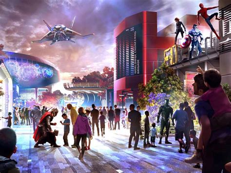 Avengers Campus at Disneyland Paris Opening Summer 2022