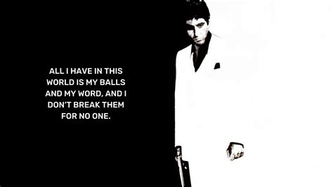 Wallpaper | Movie Quotes | Scarface | Quotes | Wisdom | Movies | Tony Montana | Scarface quotes ...