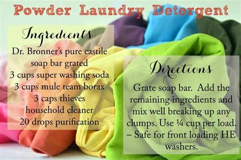 Laundry detergent | Detergent ingredients, Powder laundry detergent ...