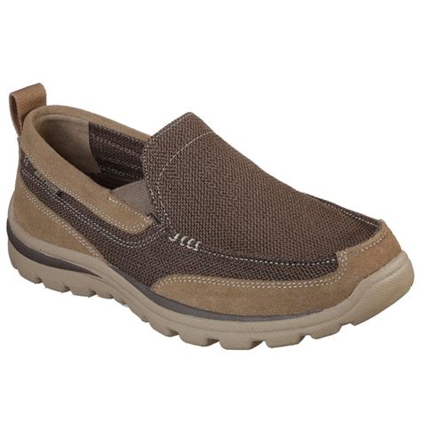 Skechers Men's Superior Milford Light Brown Slip-On Canvas Shoe by ...