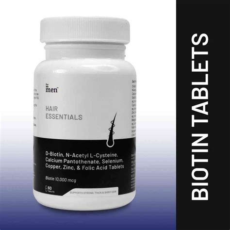 Buy Best Biotin Tablets for Hair Growth | Biotin 10000 mcg – Formen Health