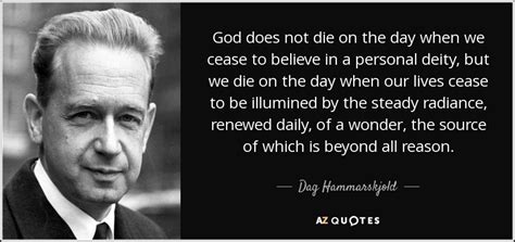 TOP 25 QUOTES BY DAG HAMMARSKJOLD (of 127) | A-Z Quotes