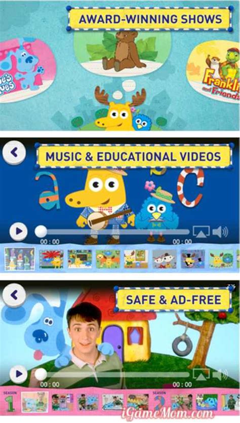 Watching Ad-free Preschool Shows with Noggin