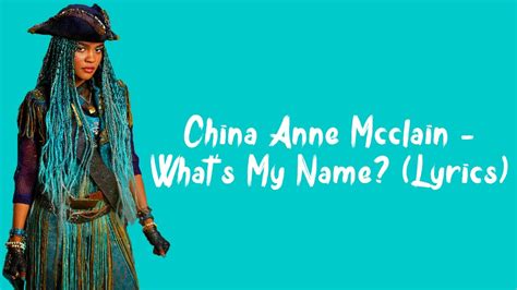 China Anne McClain - What's My Name? (Lyrics) - YouTube