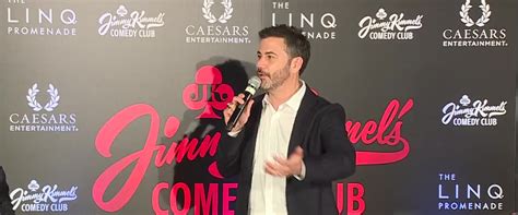 Jimmy Kimmel celebrates grand opening of his Las Vegas comedy club