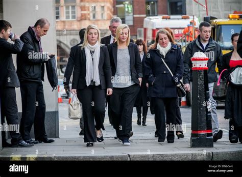 Lee Rigby Family arrive at Old Bailey court for trial verdict in London ...