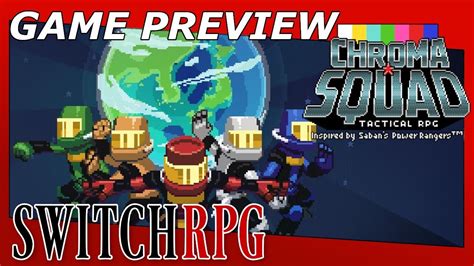 SwitchRPG Previews - Chroma Squad - Nintendo Switch Gameplay - YouTube