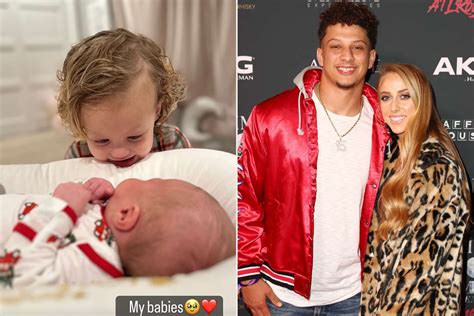 Brittany Mahomes Shows Sterling and Bronze in Christmas Pajamas: Photo