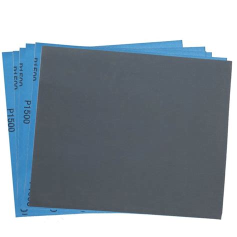 30PCS 1500 Grit Dry Wet Sandpaper Sheets - 9 x 11" Silicon Carbide ...