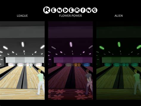 Bowling Alley | Lighting Design Project on Behance