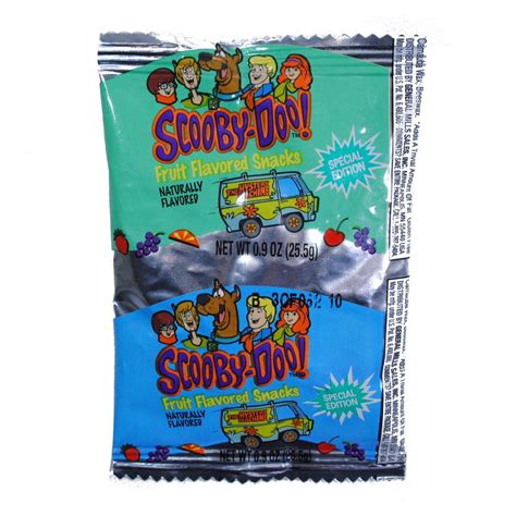 Scooby Doo Fruit Snacks : r/nostalgia