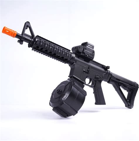 VDD Gel Ball Blaster M4A1 - Includes 10000 Gel Balls - 1:1 Scale - for Outdoor Fighting Shooting ...