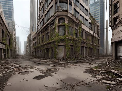 Abandonned City 28 by RosesStreet on DeviantArt