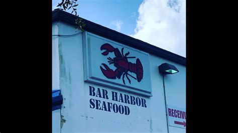 Getting our Seafood on! - Bar Harbor - YouTube